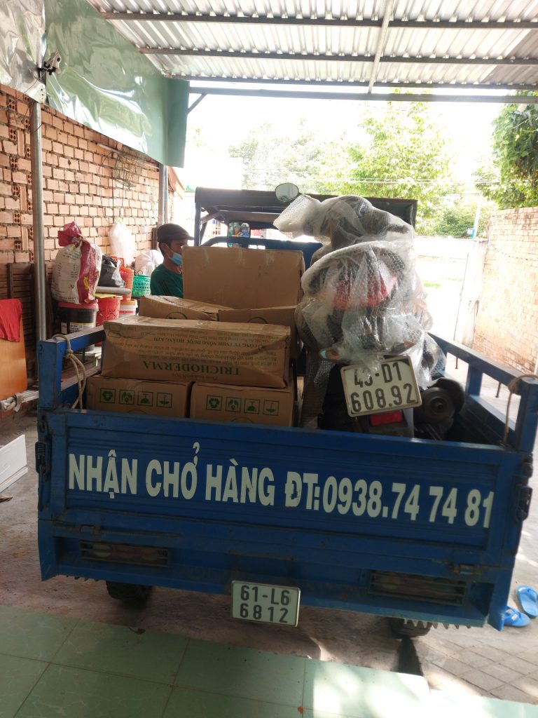 xe ba gác chở hàng thuê huyện Củ Chi